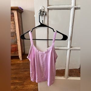 Wild Fable light purple cropped cami, size medium